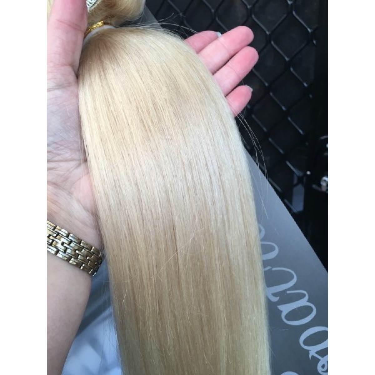 Platinum Blonde 60 20 Inch Ultimate Thick Clip In Human Hair 